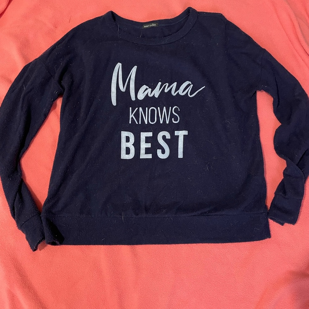 Mama knows best sweater